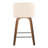 Lakyia Swivel Upholstered Counter Stool