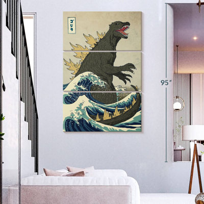 Kelan The Great Monster Off Kanagawa