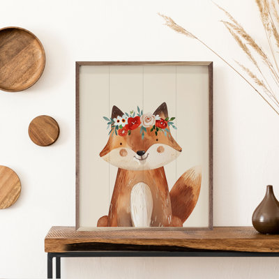Boho Woodland Fox
