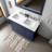 Double Bath Vanity with Carrara Marble Top