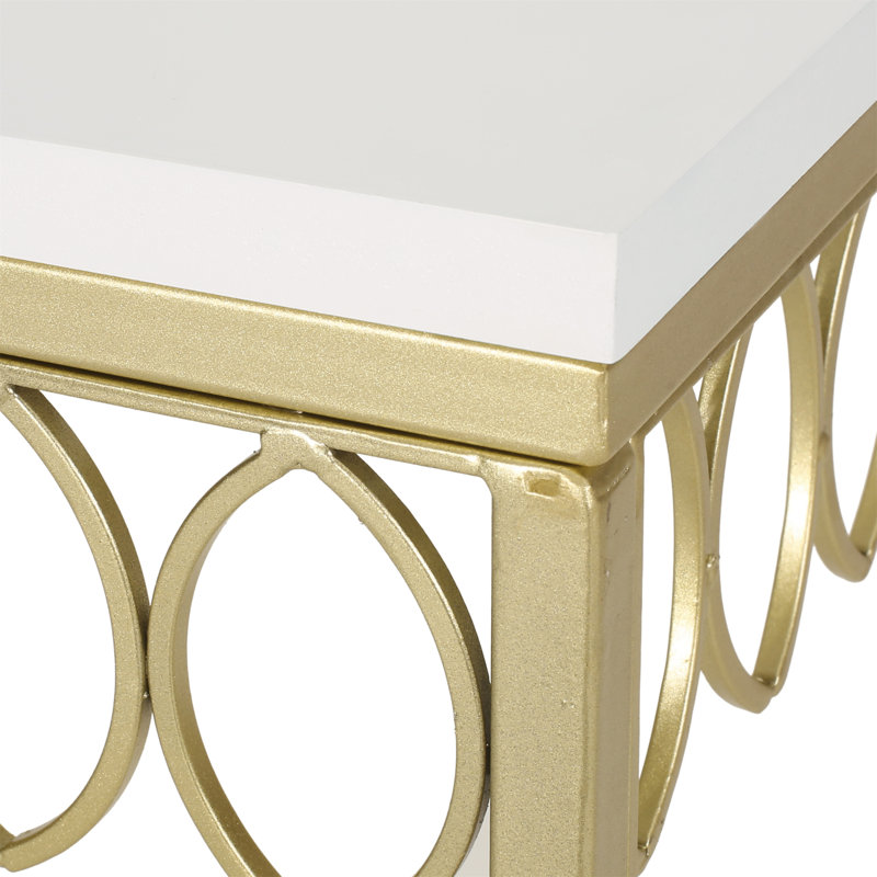 Console, table d'entrée, canapé avec structure ouverte