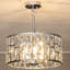 Crystal, Glass Flush Mount-1090940517
