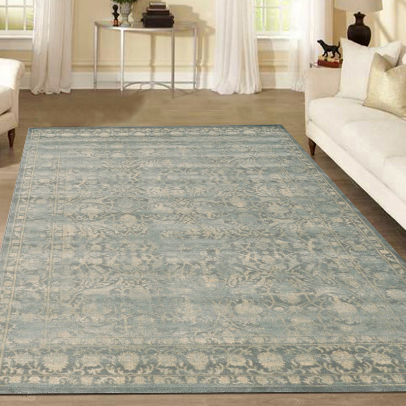 Oriental Indoor Rug, Rectangle 3'3" x 4'11"