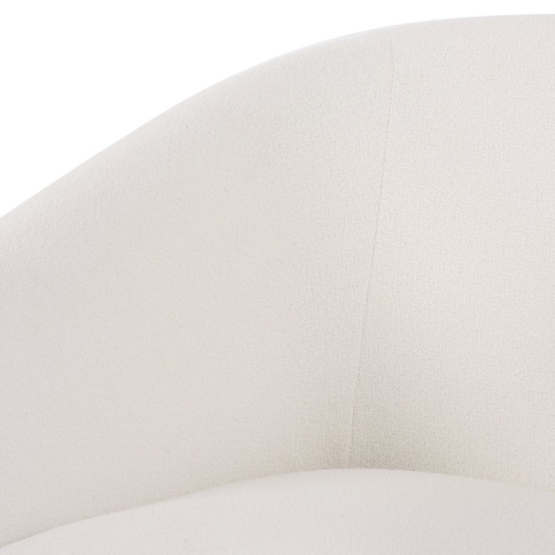 Elmore Upholstered Dining Chair, Thames Cream