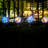 Matte Black Solar Powered Integrated LED Pathway Light