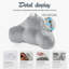 Grey Backrest Cushion