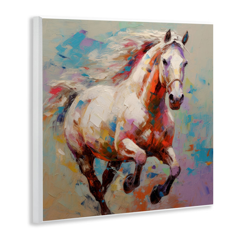 «Trotting Horse Abstraction» par Irena Orlov