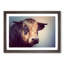 Geometric Cow Bull in Abstract - Picture Frame Graphic Art Print-55727050-55727051