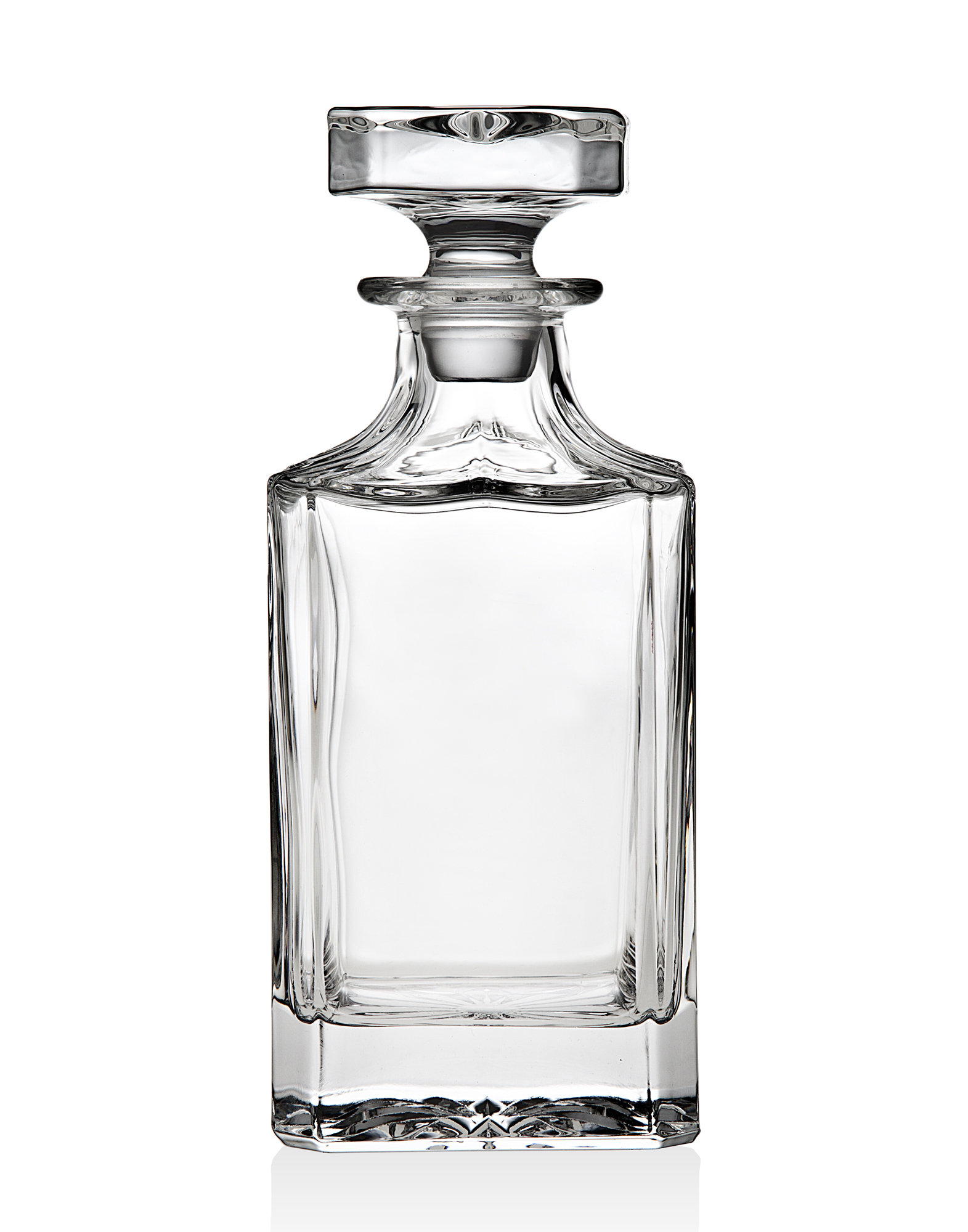 Godinger Silver Art Co Clarion Crystal Whiskey Decanter 25oz & Reviews | Wayfair