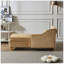 Chaise longue moderne avec revêtement en velours-481704767