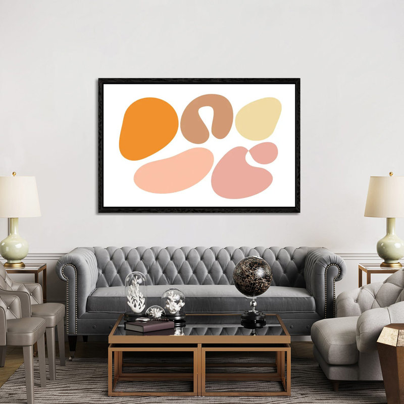 Shapes by Kiki C Landon - Print on Canvas