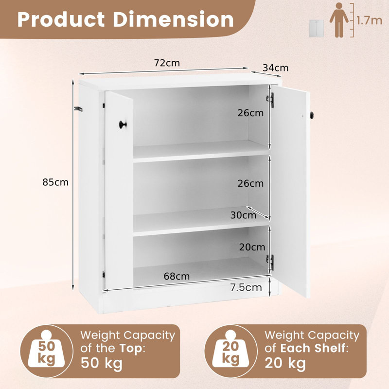 72cm Sideboard