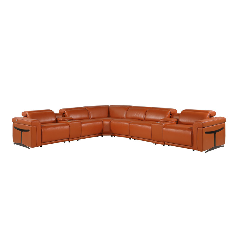 Canapé modulaire en L Camel