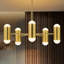 Lustre spoutnik 5 lumières DEL Tralana-506245146