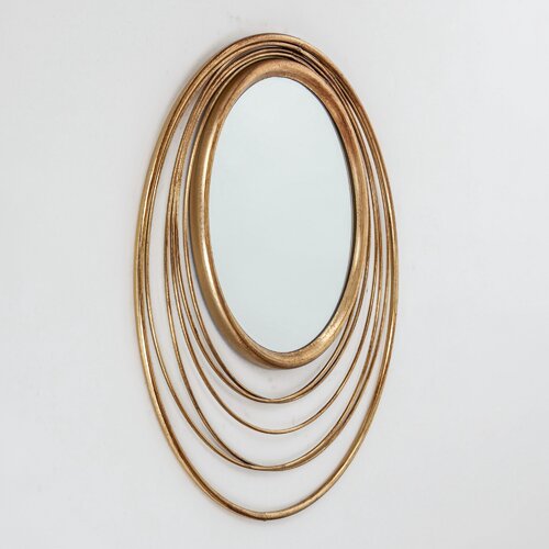 Fairmont Park Gemstone Round Metal Wall Mirror & Reviews | Wayfair.co.uk