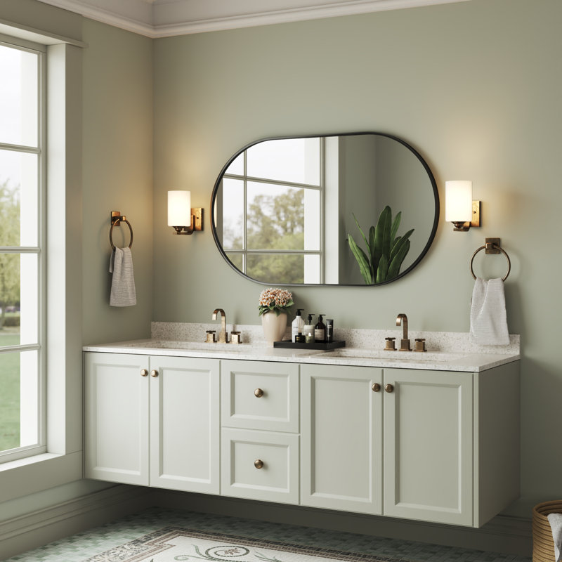 Miroir de salle de bain Lunara, 24 x 40