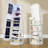 3-in-1 Rotating Floor Jewellery Mirror Cabinet with Storage Shelves-1570658802