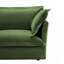 Fauteuil rembourré avec housse avec repose-pieds-466667553