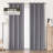 100% Blackout Thermal Insulated Polyester Curtain Pair-633352631-633352616