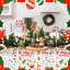 Christmas Party Supplies, 108''x54'' Coloring Christmas Tablecloth