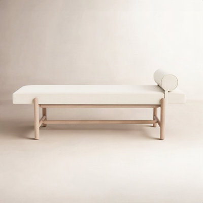 Cellire 29" Linen Entryway Bench