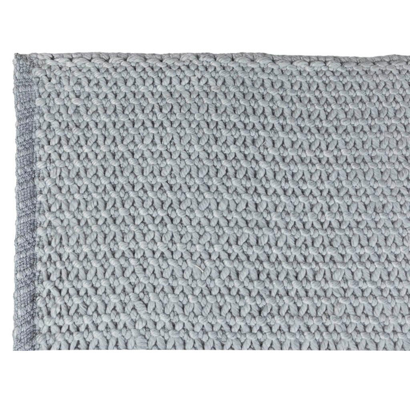 Surath Hand Loomed Area Rug in Silver, Rectangle 10' x 14'