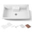 Farmstead® 45" L x 25" W Undermount Kitchen Sink-1483779785-1483779791