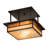 Youngblood Glass Semi Flush Mount