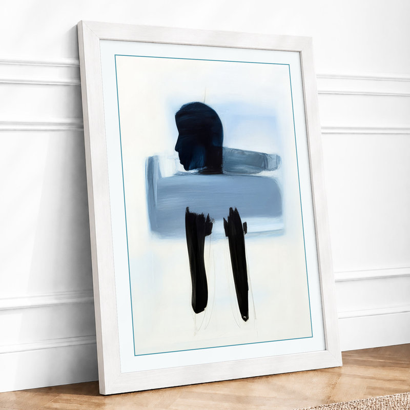 Solitary Form Minimalist - Print, A2 - 59.4 x 42.0 cm, White