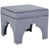 Similicuir gris est en rupture de stock