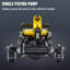 Pompe hydraulique à piston simple en acier lourd 2,5 pouces VEVOR