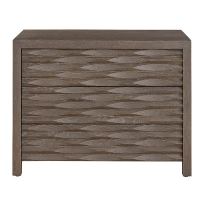 Modern 3 - Drawer Nightstand