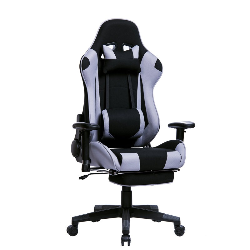 Racing Chair, Grey/Black