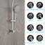Pomme de douche double multifonction-78707479