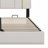 Upholstered Platform Bed With Hydraulic Storage System-486308487