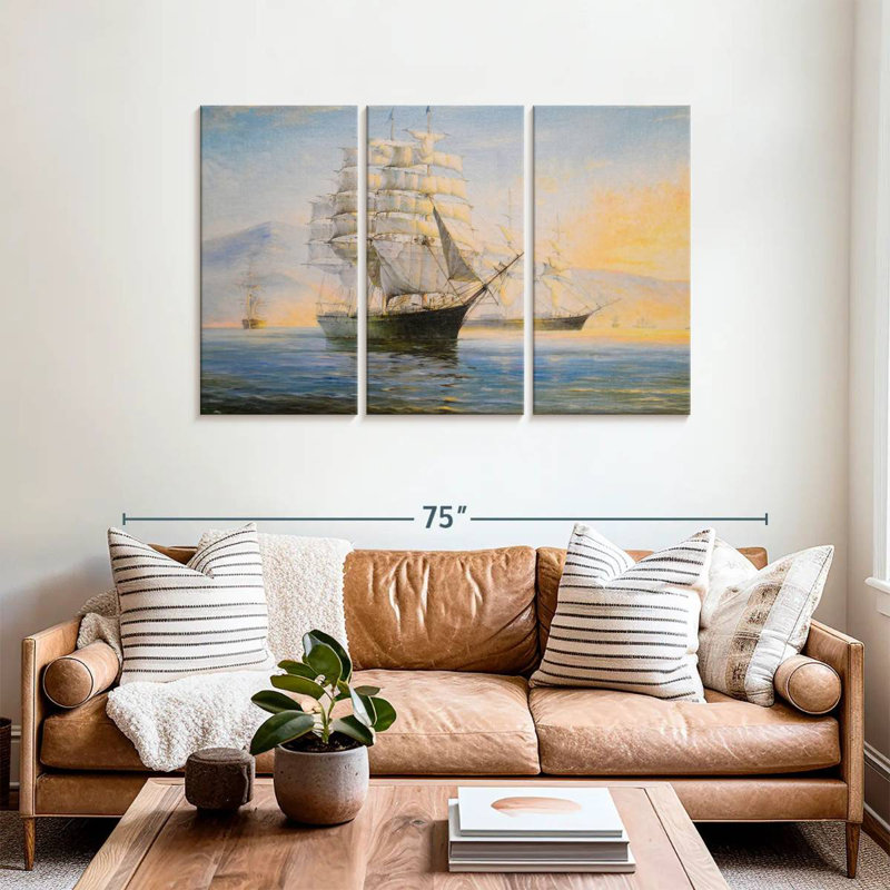 Aletra Ship, 36" H x 57" W