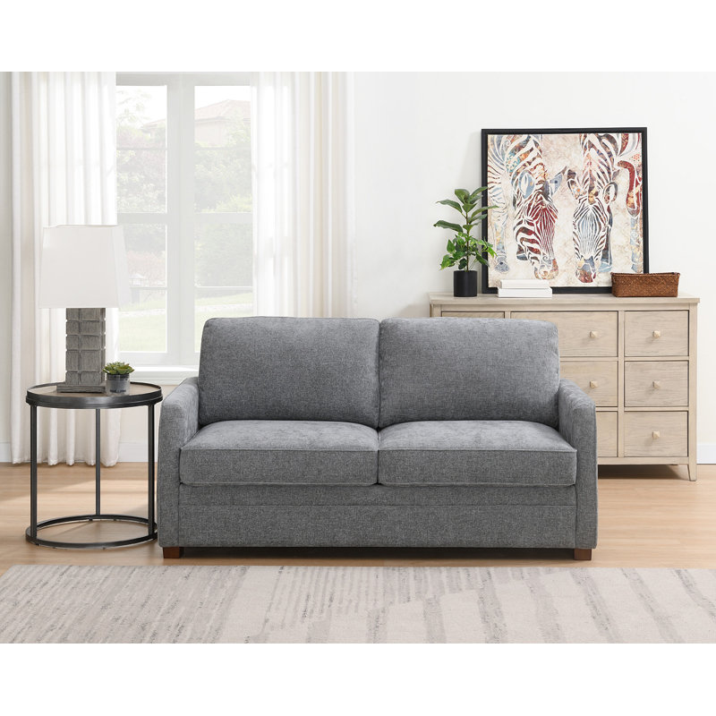 Emma Compact 2 Seater Sofa Bed, Grey