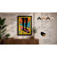 Standing in Colour Modern - Framed Print-1953196374-1953196373