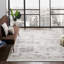 Abstract Area Rug in Brown-595615519
