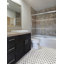 Carreau de mosaïque en porcelaine mate 10 po x 11 po Monarch Hexagon