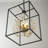 Oldham 4-Light Modern Kitchen Lantern Chandelier with Crystal Accents