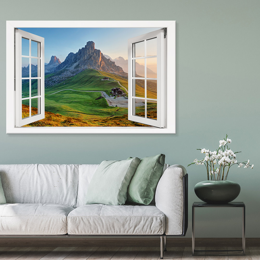 Fotodruck Rocky Mountain Fenster