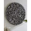 Drape Wall Art, Round, Liquid Silver