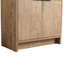 Meuble-lavabo imitation chêne de 36 po avec portes à fermeture silencieuse - Bvb02436imo