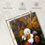 Dahlias dans un vase de Delft-132984326