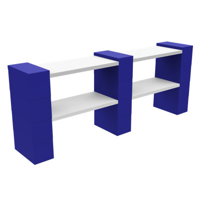 72 " W Adjustable Shelving Unit