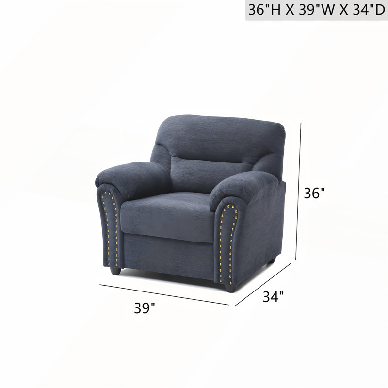 Chaise bleue, Bleu