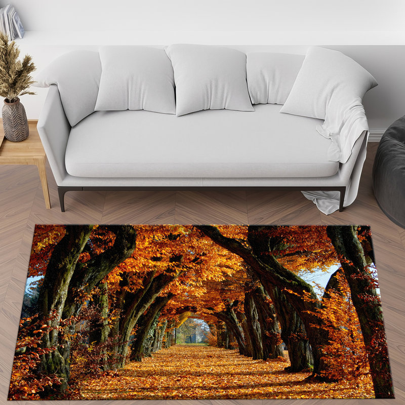 Soft Pile Printed Rug with Exquisite Geometric Pattern Ideal for Enhancing the Aesthetics of Any Room in Your Home