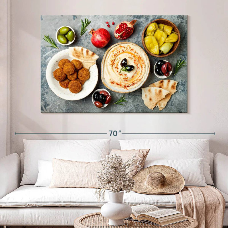 Yarlin Traditional Arabic Cuisine, 34" H x 51" W