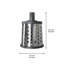 Tambour universel en acier inoxydable Zyliss Gourmet